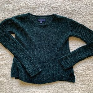 american eagle velvet sweater